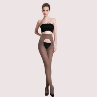 Sexy Women's Open Crotch Crotchless Pantyhose,
